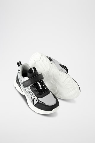 Baskets - Noir et gris clair