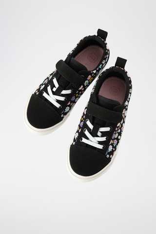 Baskets - Noir et rose