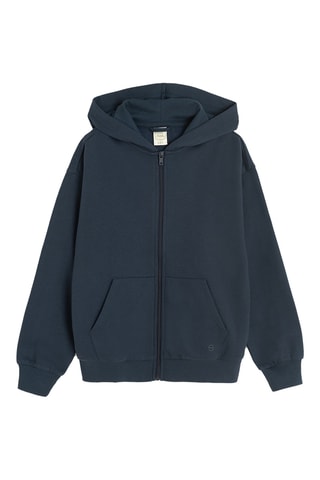 Sweat à capuche - Bleu marine