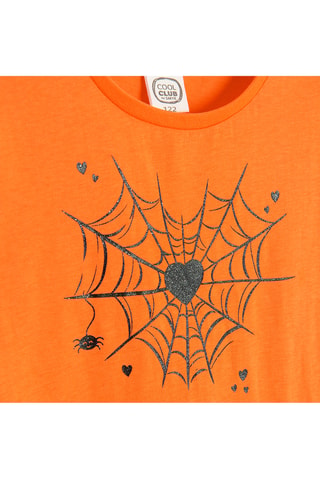 Robe trompe l’œil - Orange