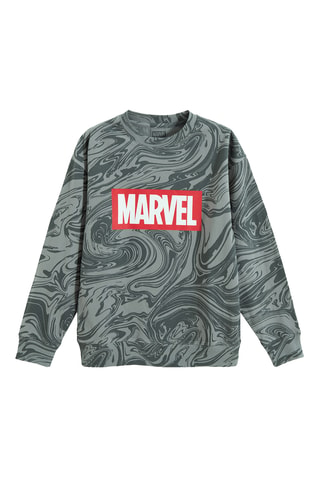 Sweat Marvel - Gris foncé