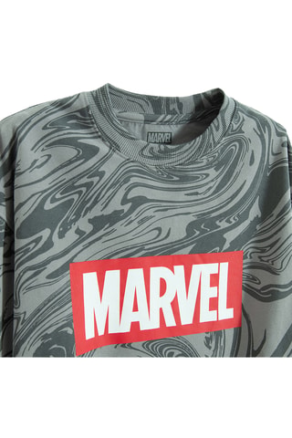 Sweat Marvel - Gris foncé