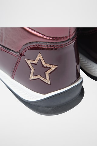 Bottines fourrées - Bordeaux