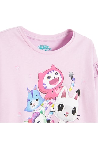 T-shirt Gabby et la Maison Magique DreamWorks Animation - Rose