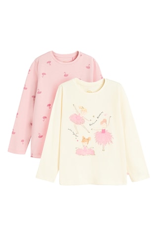 2 t-shirts - Rose