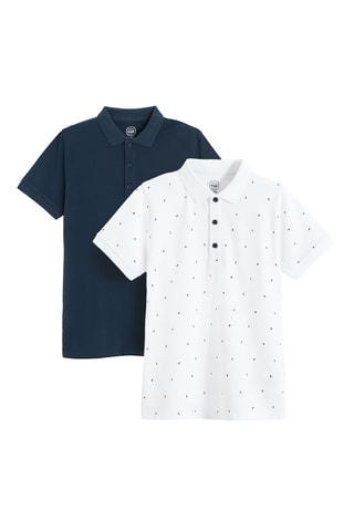2 polos - Bleu nuit