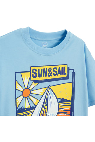 T-shirt - Ciel