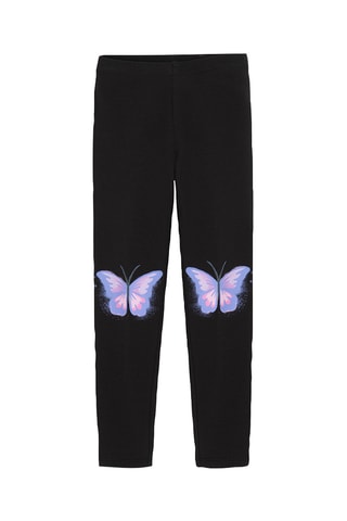 3 leggings - Rosa e malva