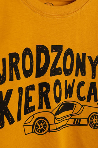 T-shirt - Moutarde