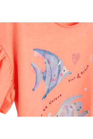 T-shirt - Corail