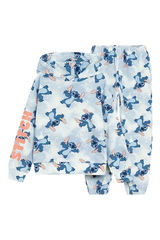 Sweat à capuche et jogging Stitch Lilo et Stitch Disney - Ciel