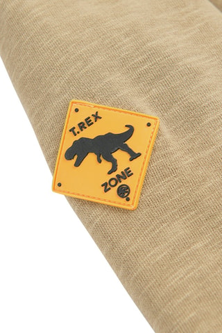 Sweat à capuche Jurassic World Beige