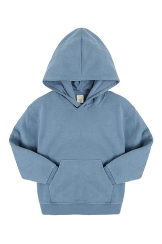 Sweat à capuche Bleu cobalt