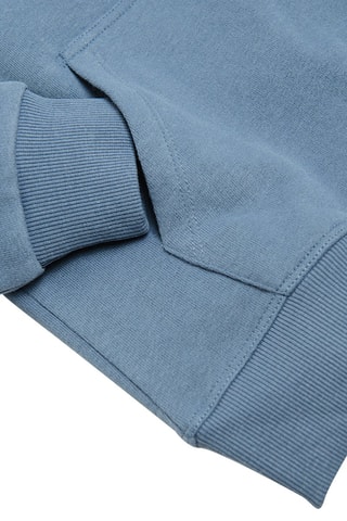 Sweat à capuche Bleu cobalt