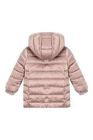 Doudoune à capuche Rose