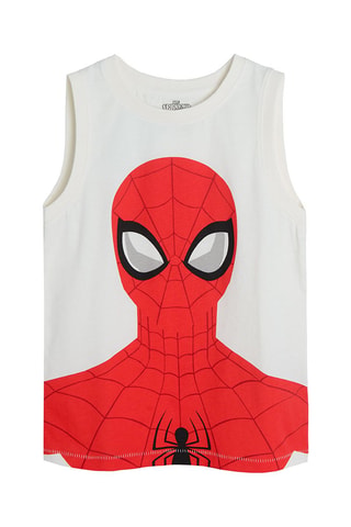 2 t-shirts Spider-Man Avengers Marvel Rouge et blanc