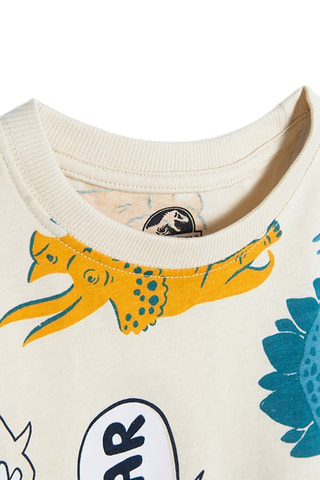 T-shirt Jurassic World - Beige