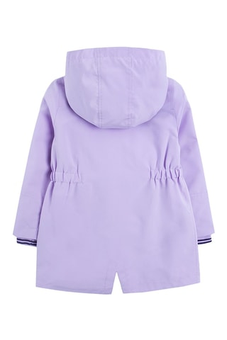 Parka à capuche - Mauve