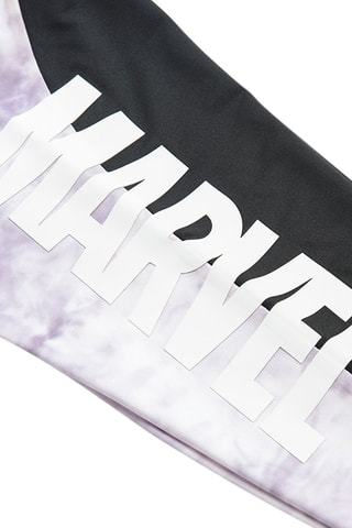 Legging Marvel - Noir et blanc
