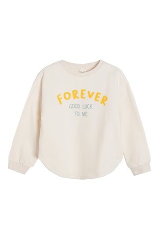 T-shirt et legging - Beige et ciel
