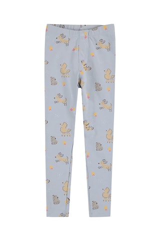 T-shirt et legging - Beige et ciel