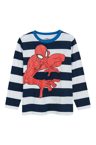 3 t-shirts Spider-Man Avengers Marvel - Bleu marine et rouge