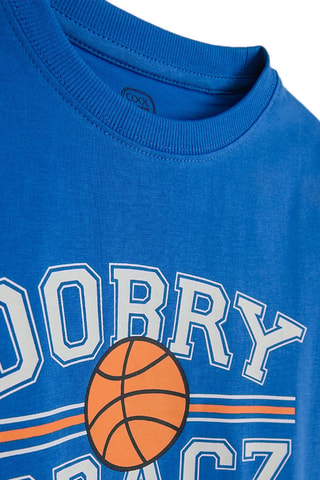 T-shirt - Bleu cobalt