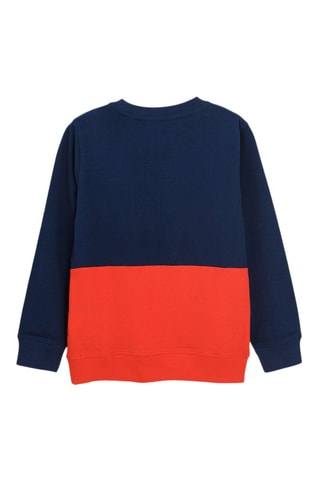 Sweat Rubble Pat’ Patrouille - Bleu marine et rouge