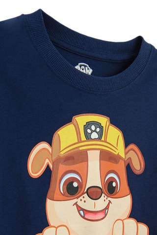 Sweat Rubble Pat’ Patrouille - Bleu marine et rouge