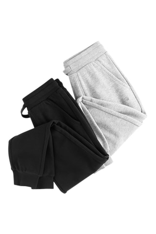 2 pantalons - Gris et noir