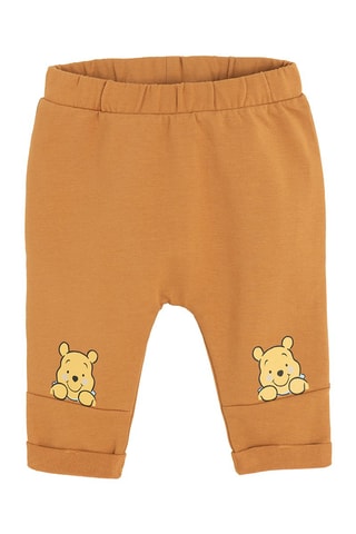 Sweat et pantalon Winnie L’ourson - Blanc et camel