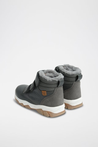 Bottines fourrées - Gris foncé