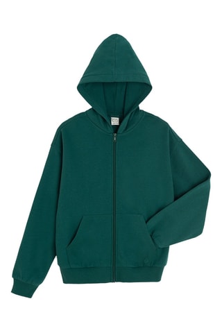 Sweat à capuche - Vert foncé