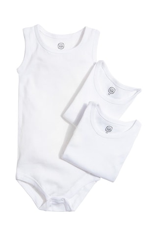 3 bodys - Blanc