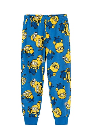 Pyjama Les Minions - Jaune et bleu cobalt