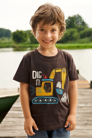 T-shirt - Marron