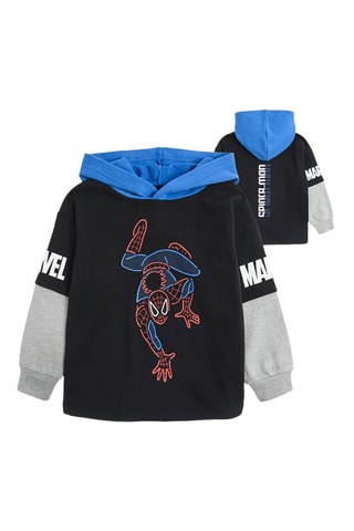 Sweat à capuche Spider-Man Avengers Marvel - Noir