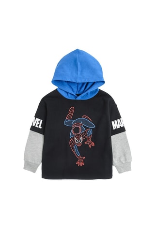 Sweat à capuche Spider-Man Avengers Marvel - Noir