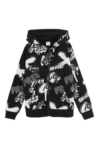Sweat à capuche - Noir