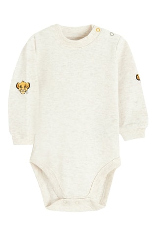 Body et salopette Simba Le Roi Lion Disney - Blanc et vert d’eau