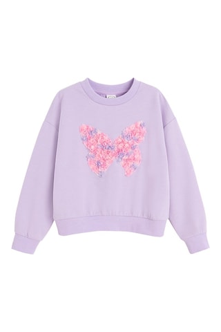 Sweat et jupe en tulle - Violet