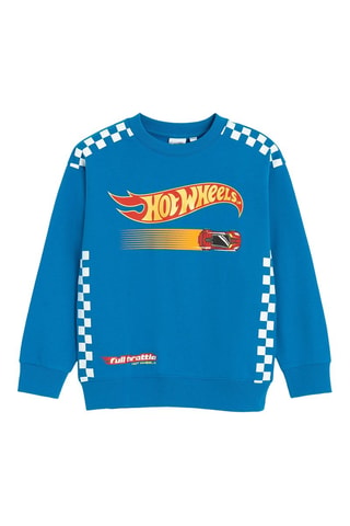 Sweat Hot Wheels - Bleu pétrole