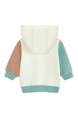 Sweat à capuche - Ecru