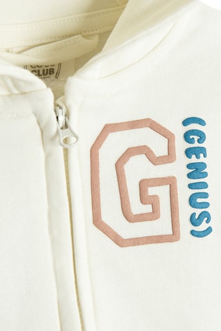 Sweat à capuche - Ecru