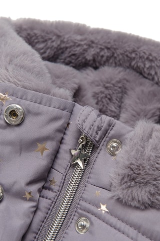 Doudoune longue Violet