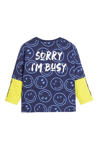 T-shirt Bleu et jaune