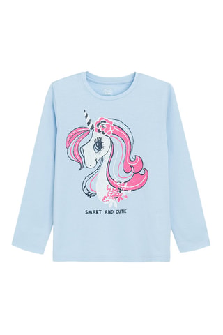 T-shirt - Celeste