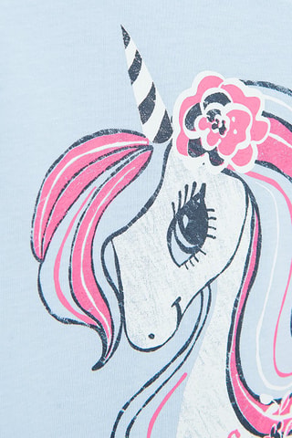 T-shirt - Celeste
