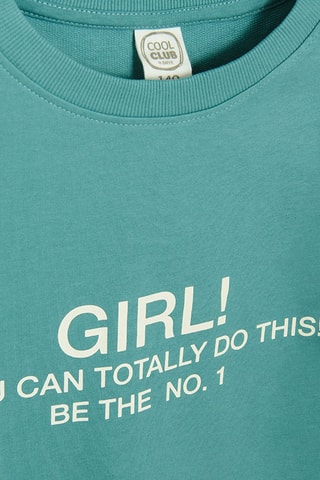 Robe sweat - Turquoise