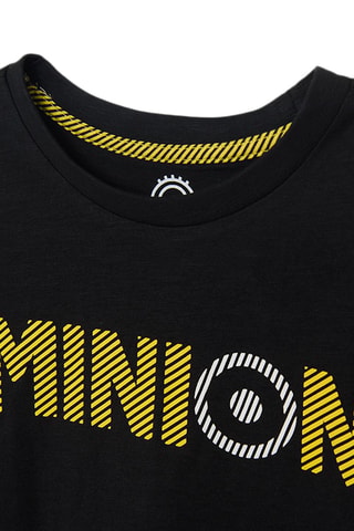 T-shirt Stuart Les Minions - Noir